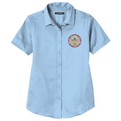 POLO - Ladies Short Sleeve SuperPro React Twill Shirt Thumbnail