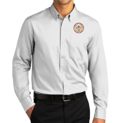 POLO - Long Sleeve SuperPro React Twill Shirt Thumbnail