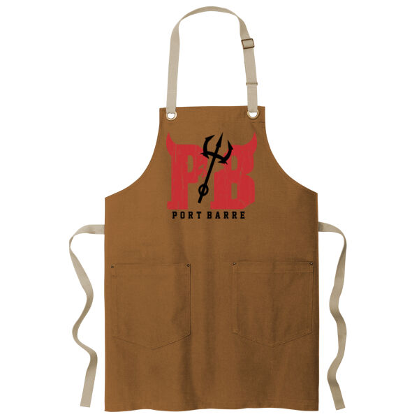 Canvas Full Length Two Pocket Apron - A815 Thumbnail