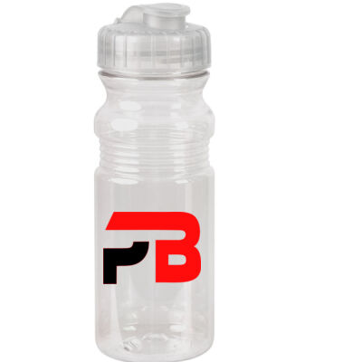 20oz Translucent Sport Bottle With Snap Cap - 20oz Translucent Sport Bottle With Snap Cap Thumbnail