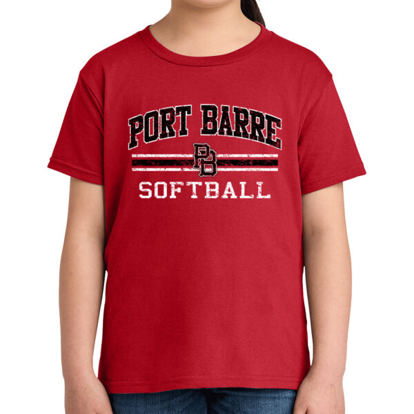 Youth Softstyle ® T Shirt SL RD Thumbnail