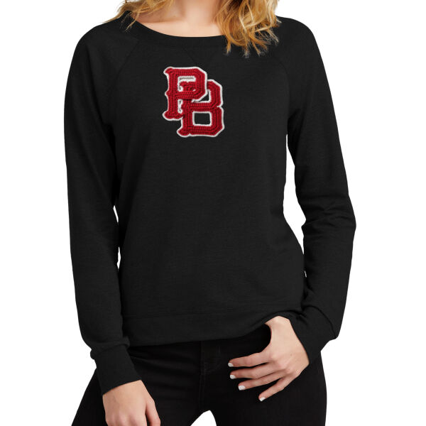 FAUX PB PBE10 - Women's Featherweight French Terry Long Sleeve Crewneck Thumbnail
