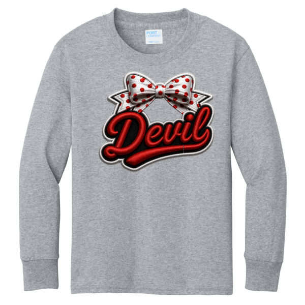 YOUTH DEVILS BOW - Softstyle® T-Shirt Thumbnail