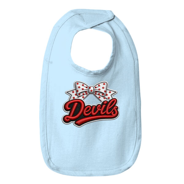DEVILS BOW - Infant Premium Jersey Bib Thumbnail