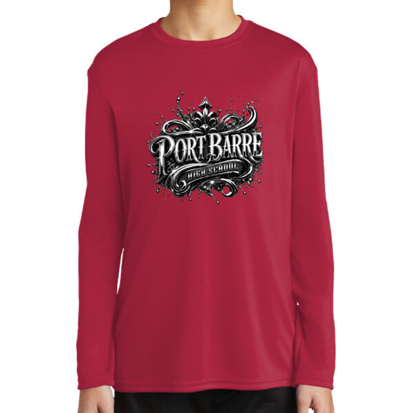 YOUTH PB CHROME 24 - Youth Long Sleeve Performance Tee Thumbnail