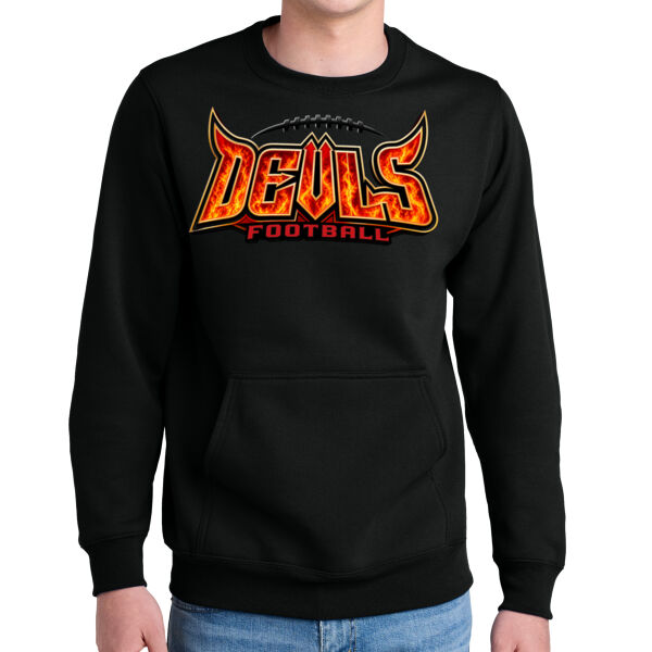 PBF22 - Core Fleece Crewneck Pocket Sweatshirt Thumbnail