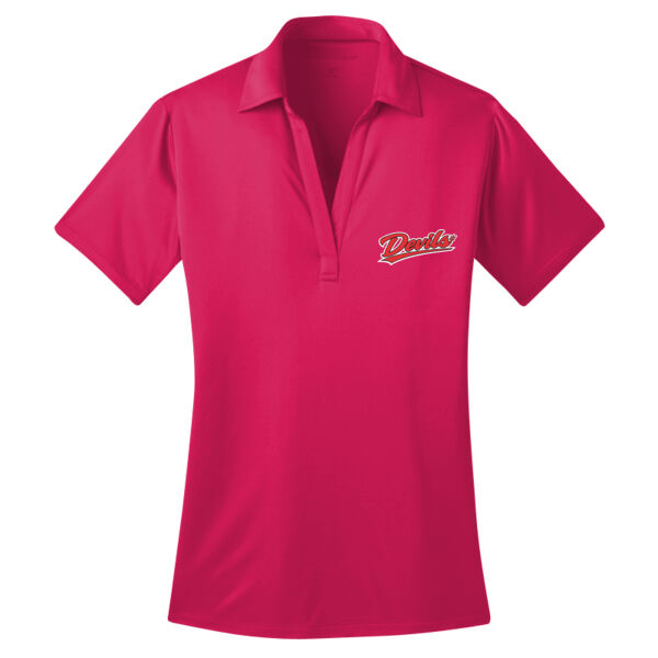 LADIES BLANK PosiCharge ® RacerMesh ® Polo 2 - Ladies Silk Touch Performance Polo Thumbnail