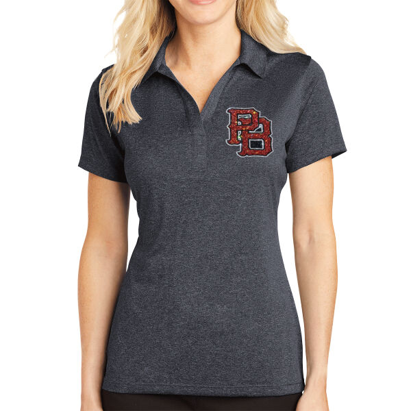 LADIES PosiCharge ® RacerMesh ® Polo 2 - Ladies Core Classic Pique Polo PBGL R - Ladies Heather Contender Polo Thumbnail