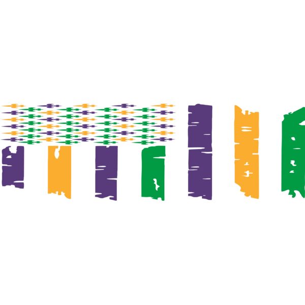 Mardi Gras flag Thumbnail