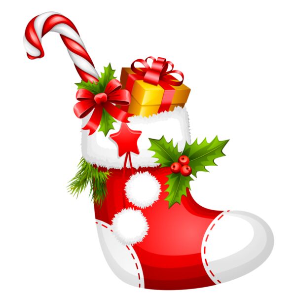 stocking w. presents Thumbnail