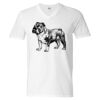 Unisex Softstyle® V-Neck T-Shirt Thumbnail