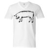 Unisex Softstyle® V-Neck T-Shirt Thumbnail