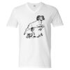Unisex Softstyle® V-Neck T-Shirt Thumbnail