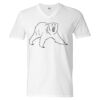 Unisex Softstyle® V-Neck T-Shirt Thumbnail