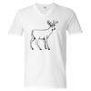 Unisex Softstyle® V-Neck T-Shirt Thumbnail