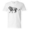 Unisex Softstyle® V-Neck T-Shirt Thumbnail