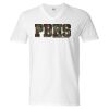 Unisex Softstyle® V-Neck T-Shirt Thumbnail