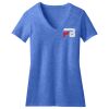 Women's Perfect Blend ® CVC V Neck Tee Thumbnail