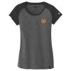 Ladies Heritage Blend Varsity Tee Thumbnail